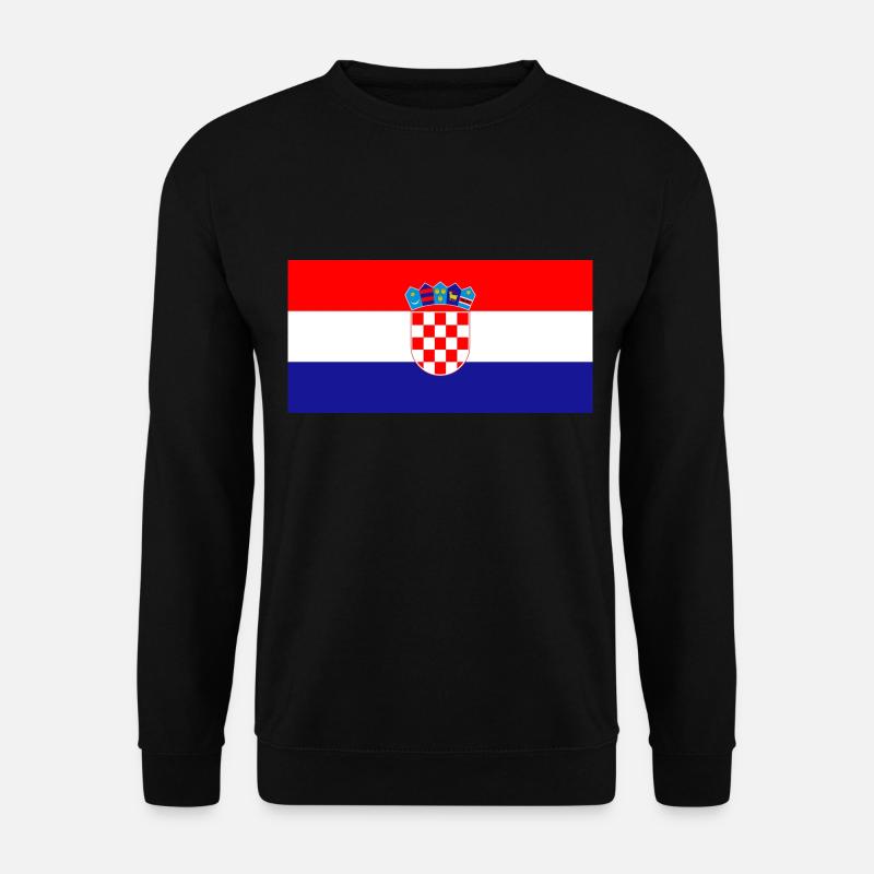 Croatia - Unisex Sweatshirt - black