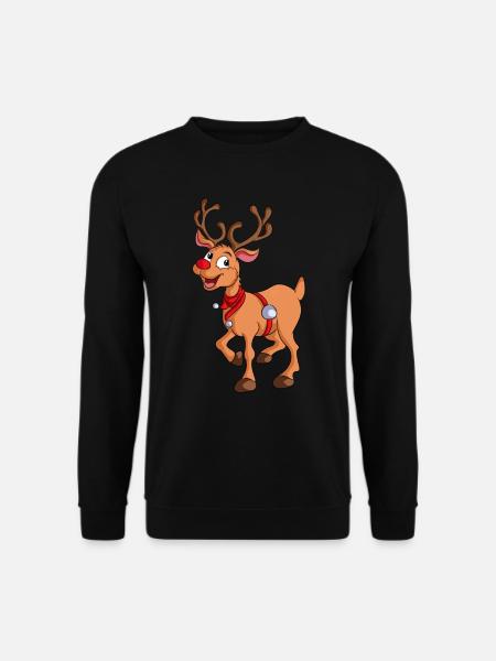 Reindeer reindeer reindeer christmas - Unisex Sweatshirt - black
