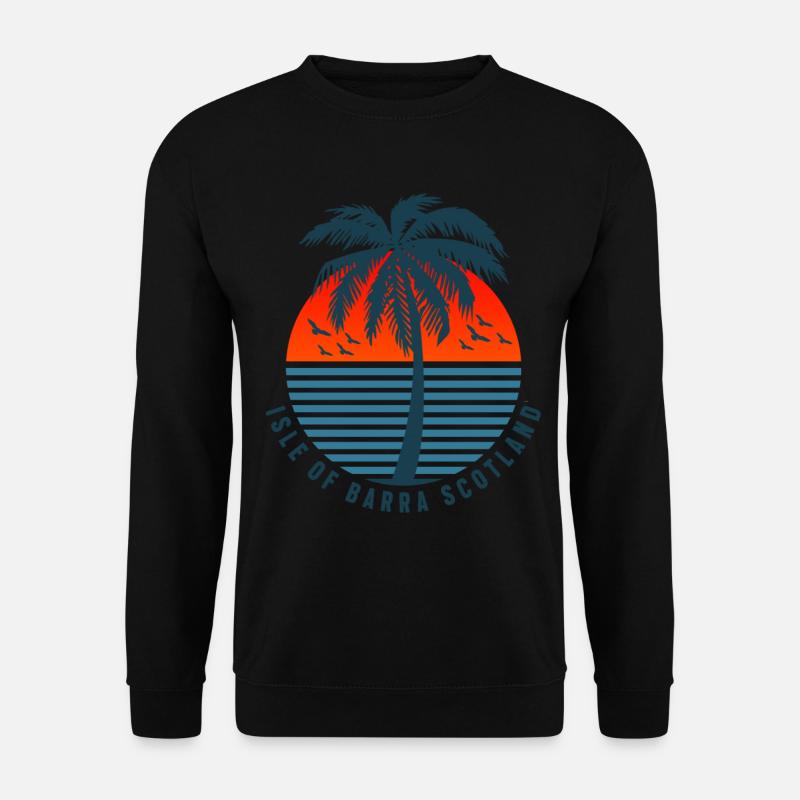 Isle of Barra Schottland Großbritannien - Unisex Pullover - Schwarz