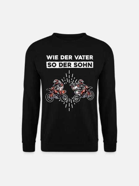 Wie Der Vater So Der Sohn - Unisex Pullover - Schwarz