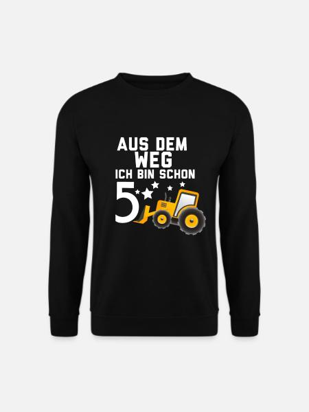Aus dem Weg Ich bin 5 Jahre Geburtstag Geschenk - Unisex Pullover - Schwarz