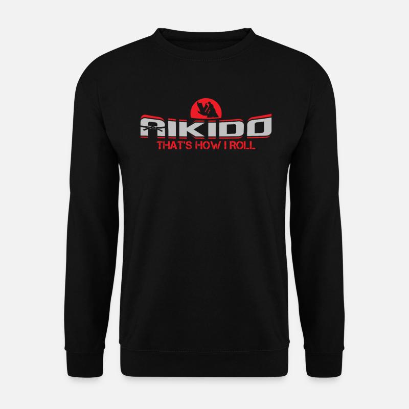 Aikido - Unisex Pullover - Schwarz