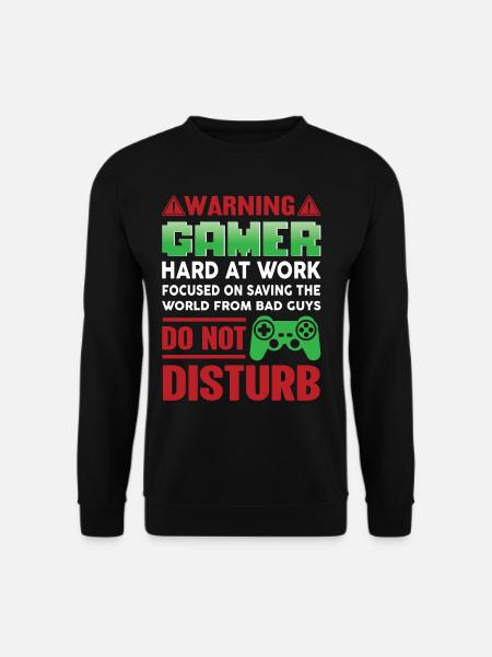 Gamer Zocker Lustig DNA - Unisex Pullover - Schwarz