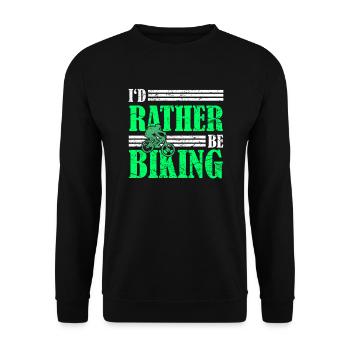 VTT VTT descente - Sweat-shirt Unisexe - noir - Devant - Alina (178cm) & Michal (187cm)