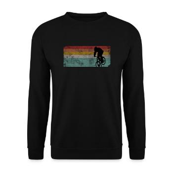 VTT VTT VTT - Sweat-shirt Unisexe - noir - Devant - Alina (178cm) & Michal (187cm)