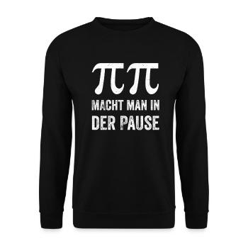 Mathelehrer Spruch Lehrer - Unisex Pullover - Schwarz - Vorne - Alina (178cm) & Michal (187cm)
