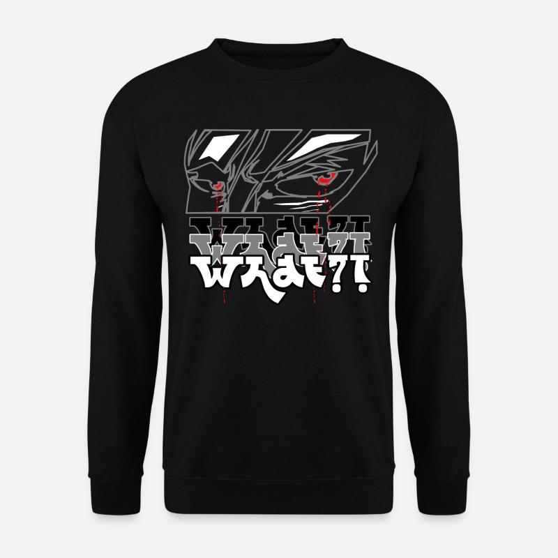 Fight Anime - Unisex Pullover - Schwarz