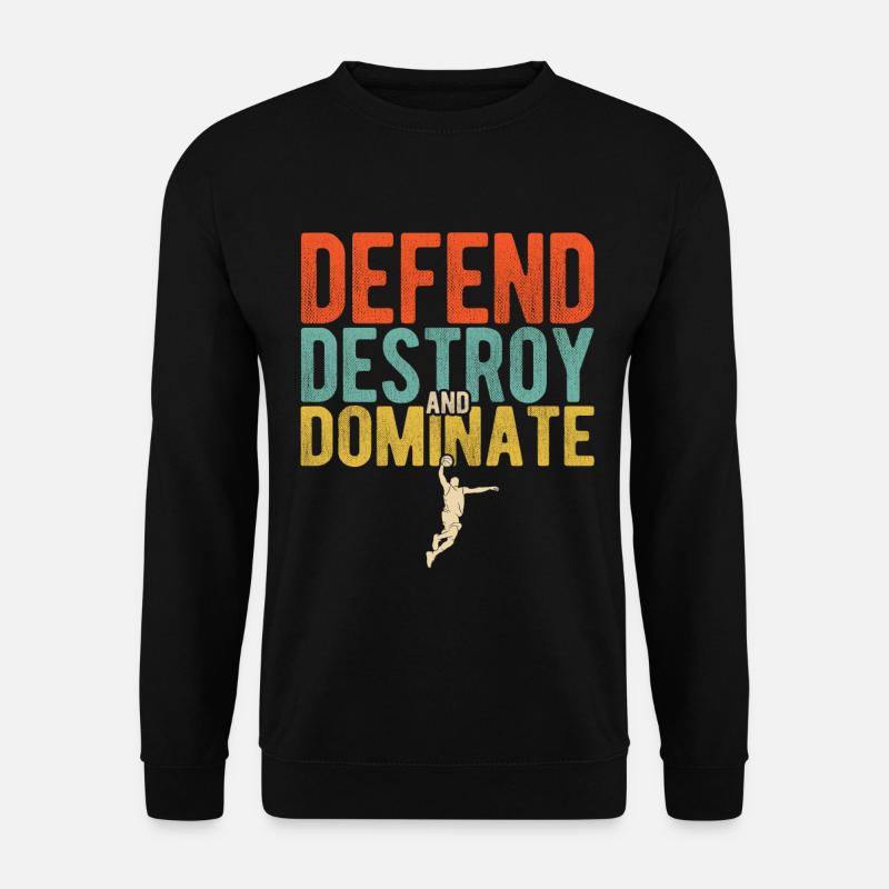 Basketball - Unisex Pullover - Schwarz