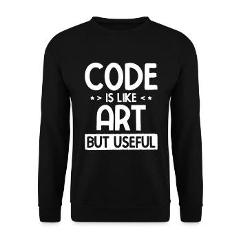 Software Ingenieur Informatiker Programmierer - Unisex Pullover - Schwarz - Vorne - Alina (178cm) & Michal (187cm)