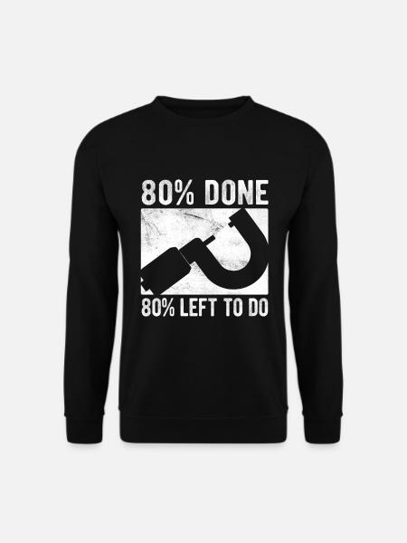 Maschinen-Bediener Maschinenführer Machinist - Unisex Pullover - Schwarz