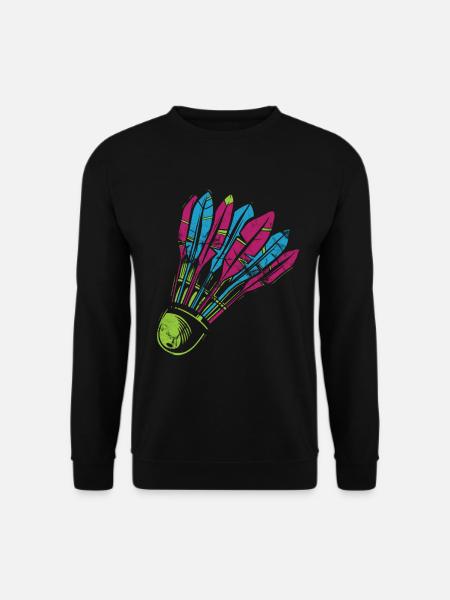 Badminton - Unisex Pullover - Schwarz