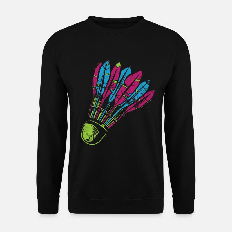 Badminton - Unisex Pullover - Schwarz