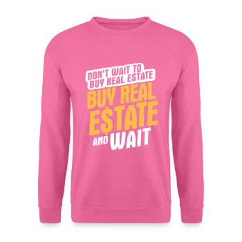 Immobilien-Händler Für Immobilien-Makler - Unisex Pullover - Pink - Vorne