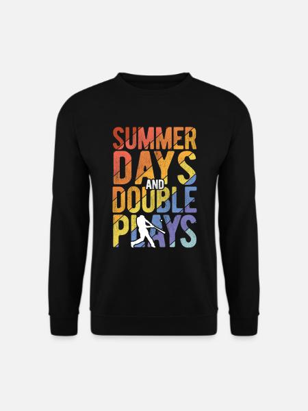 Baseball - Unisex Pullover - Schwarz