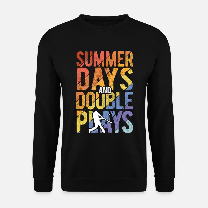 Baseball - Unisex Pullover - Schwarz