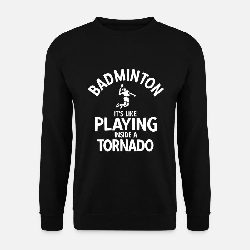 Badminton - Unisex Pullover - Schwarz