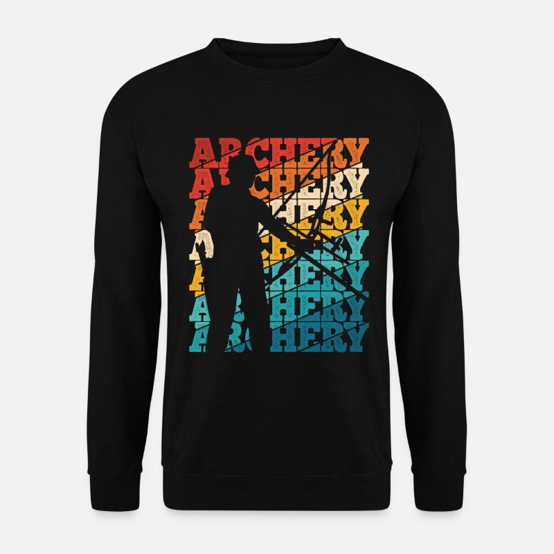 Bogenschießen Archery - Unisex Pullover - Schwarz