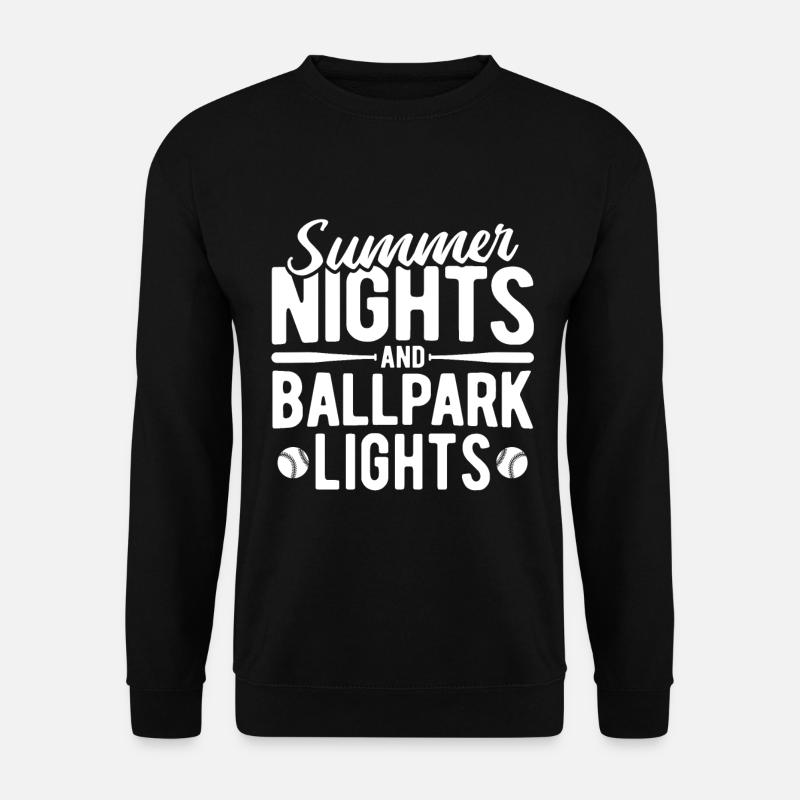 Baseball - Unisex Pullover - Schwarz