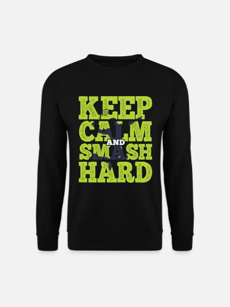 Badminton - Unisex Pullover - Schwarz