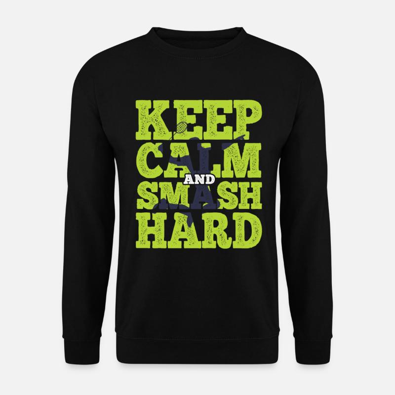 Badminton - Unisex Pullover - Schwarz