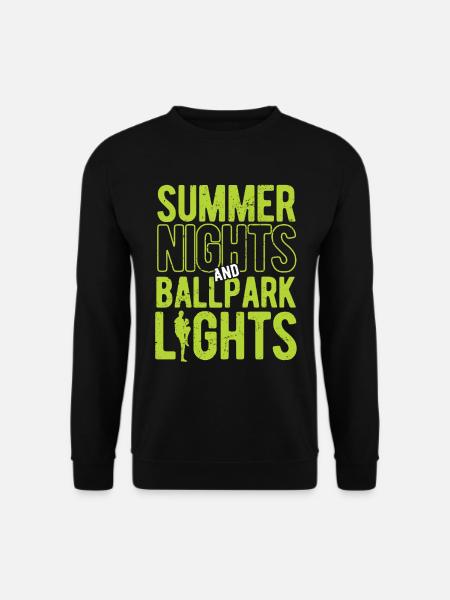 Baseball - Unisex Pullover - Schwarz