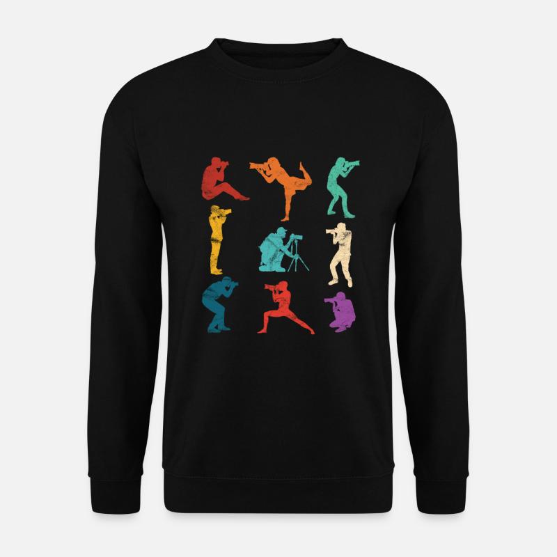 Fotografie Fotograf - Unisex Pullover - Schwarz