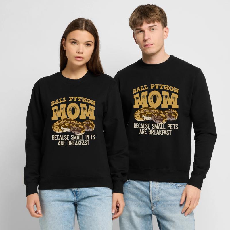 Ballpython Mutter Banane Königspython Sweat-shirt Unisexe