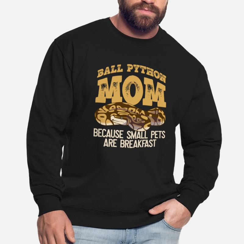 Ballpython Mutter Banane Königspython Sweat-shirt Unisexe