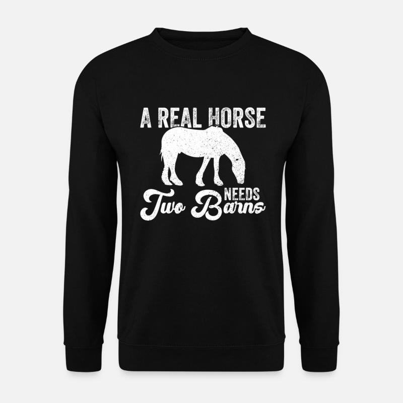 Clydesdale Schottisches Zugpferd - Unisex Sweatshirt - black