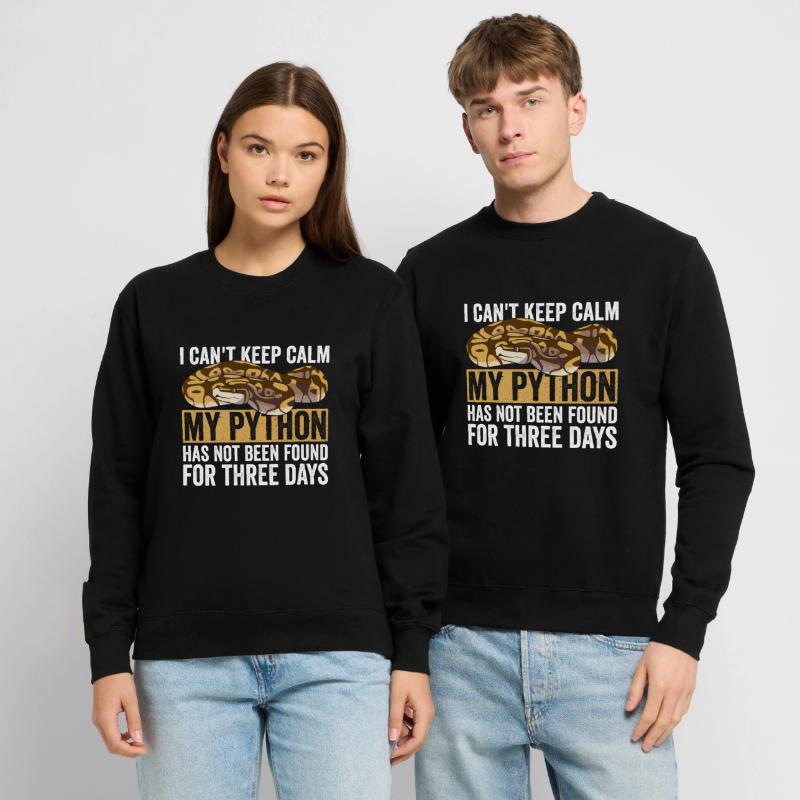 Königspython Boule de banane Python Sweat-shirt Unisexe