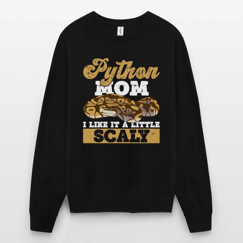 Königspython Mama Banana Ball Python Mutter Sweat-shirt Unisexe