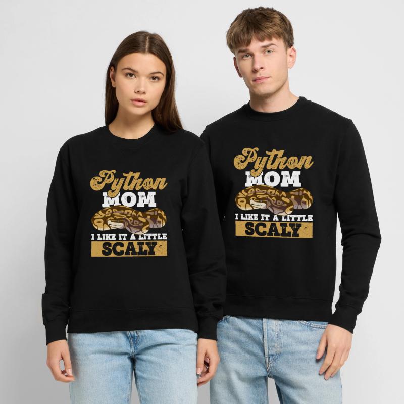Königspython Mama Bananenkugel Python Mutter Unisex Pullover