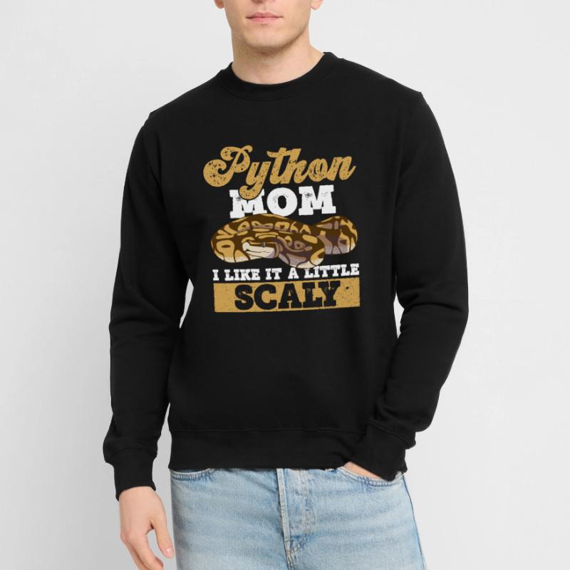 Königspython Mama Banana Ball Python Mutter Sweat-shirt Unisexe