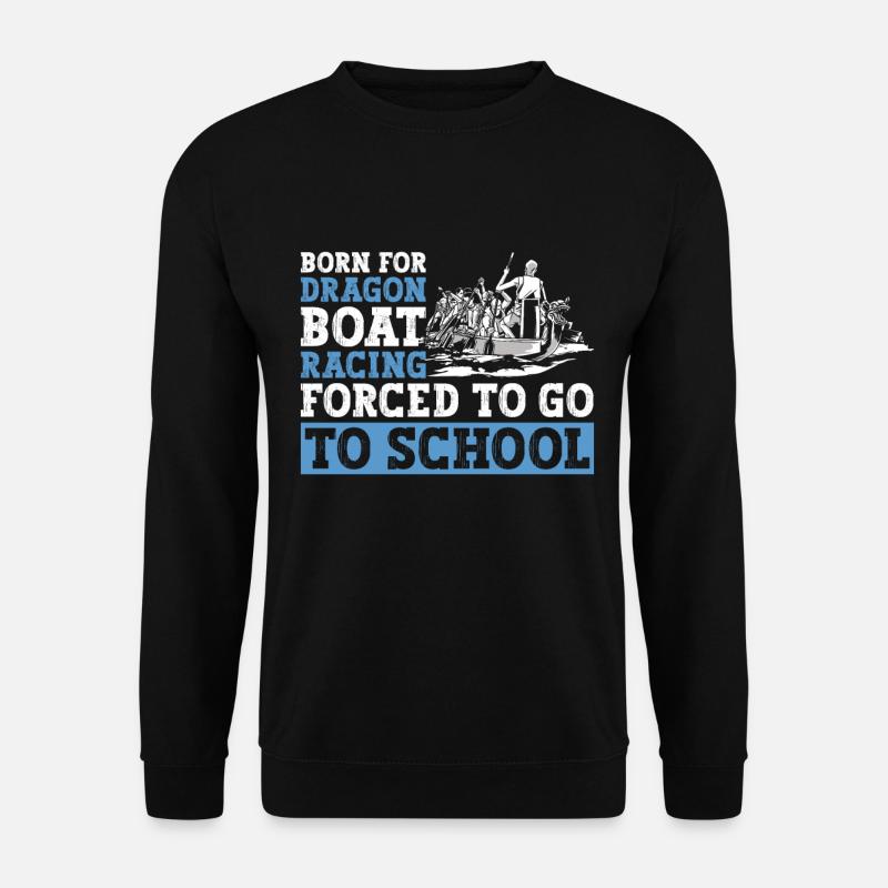 Drachen Boot Rennen Drachenboot - Unisex Sweatshirt - black