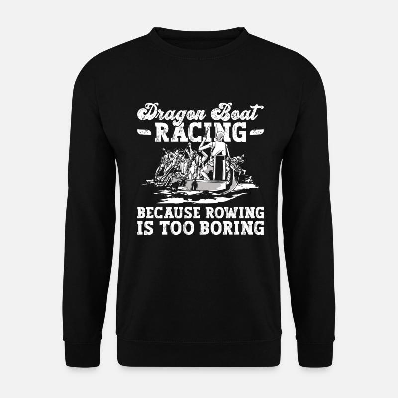 Drachenboot - Sweat-shirt Unisexe - noir