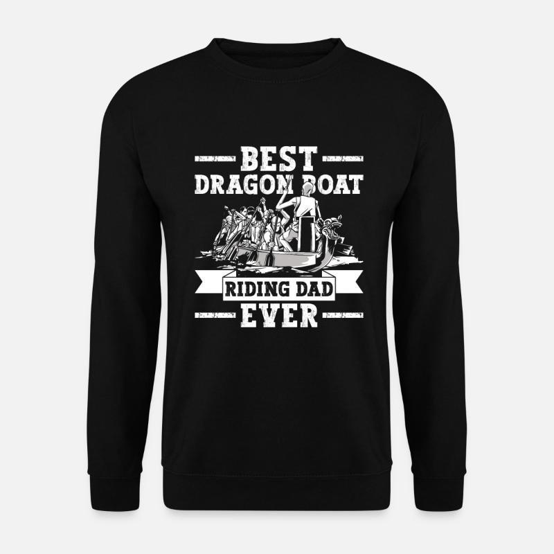 Drachenboot Papa - Sweat-shirt Unisexe - noir