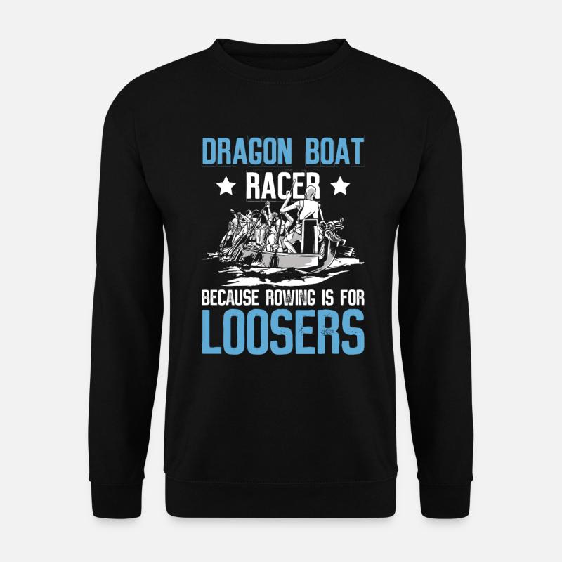 Drachenboot Und Drachenbootmannschaft - Sweat-shirt Unisexe - noir
