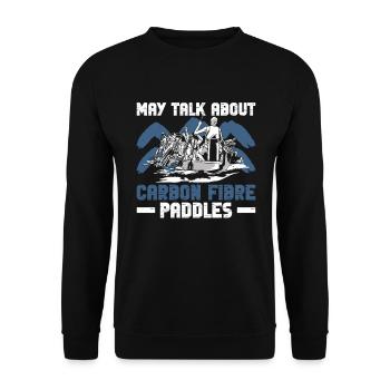 Drachenboot Und Drachenbootmannschaft - Sweat-shirt Unisexe - noir - Devant - Alina (178cm) & Michal (187cm)