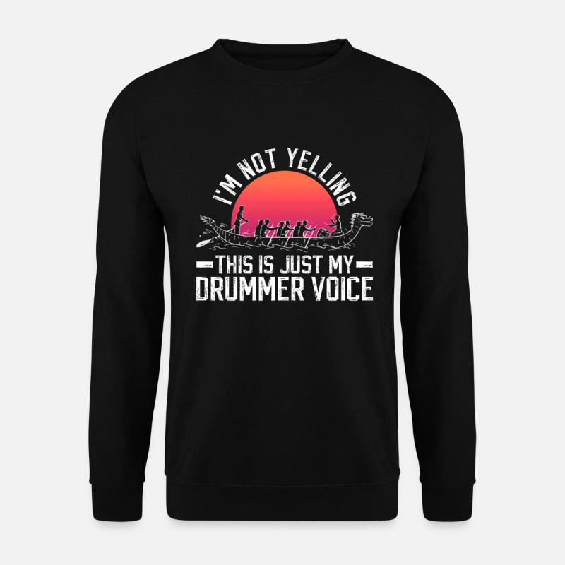 Drachenboot Und Drachenboottrainer - Unisex Sweatshirt - black