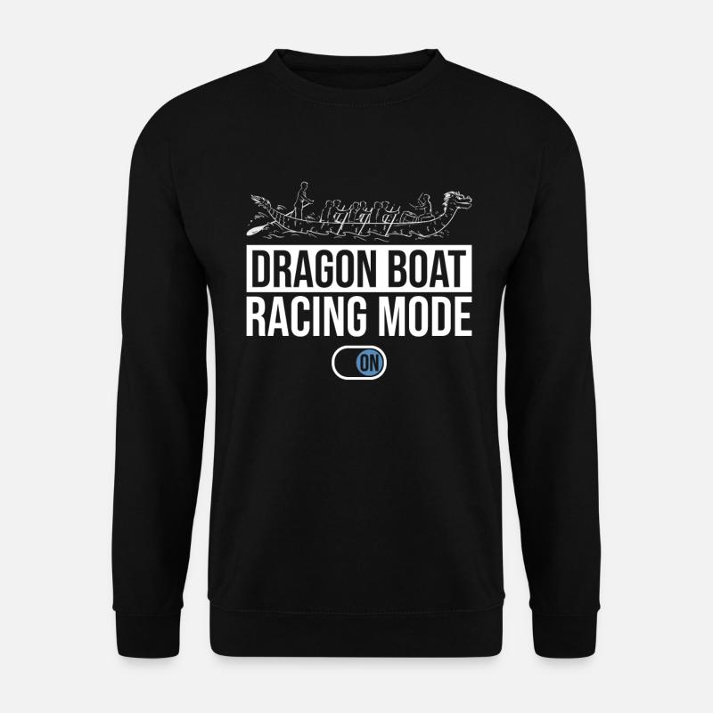 Drachenboot Mode On - Unisex Sweatshirt - black