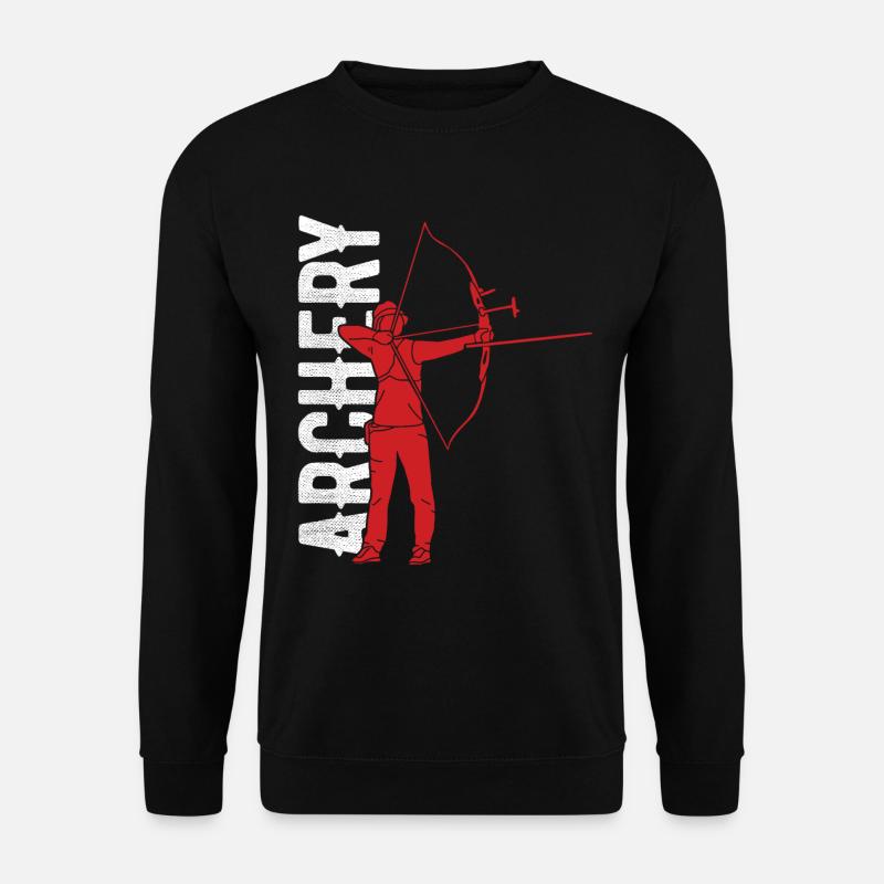 Bogenschießen Archery - Unisex Pullover - Schwarz