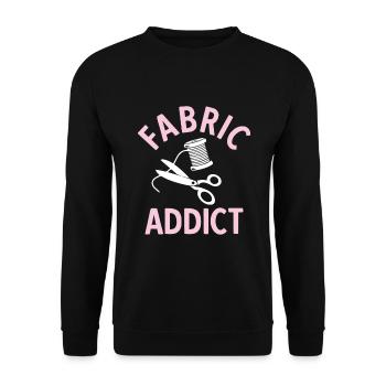 Nähen Und Schneidern Für Näher - Unisex Pullover - Schwarz - Vorne - Alina (178cm) & Michal (187cm)