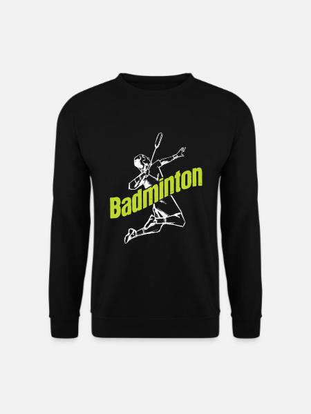 Badminton - Unisex Pullover - Schwarz
