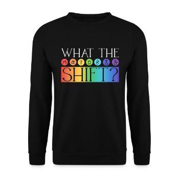 Reiki Praktiker Und Chakra Heilung - Sweat-shirt Unisexe - noir - Devant - Alina (178cm) & Michal (187cm)