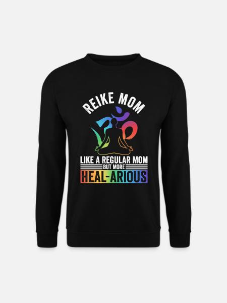 Reiki Mutter Energieheilerin Mama - Unisex Sweatshirt - black