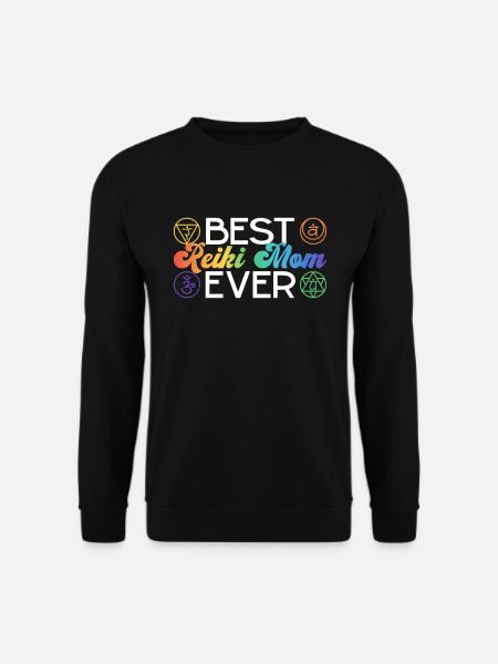 Mutter Reiki Meisterin Mutter - Unisex Sweatshirt - black