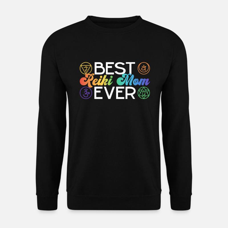 Mutter Reiki Meisterin Mutter - Unisex Sweatshirt - black