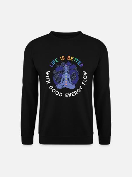 Reiki Practitioner Und Reiki - Unisex Sweatshirt - black
