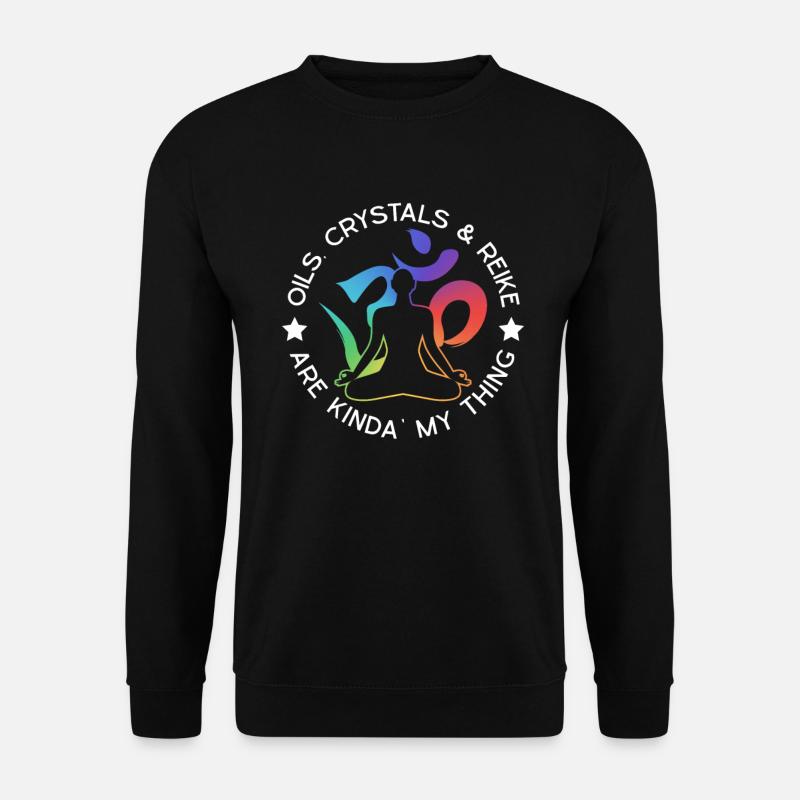 Reiki - Unisex Pullover - Schwarz