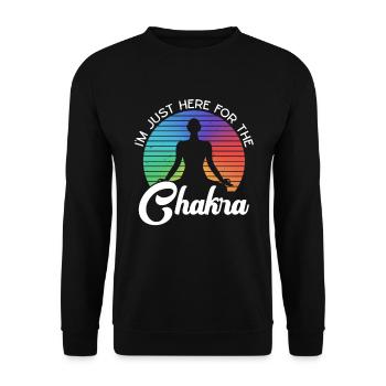 Reiki - Unisex Pullover - Schwarz - Vorne - Alina (178cm) & Michal (187cm)